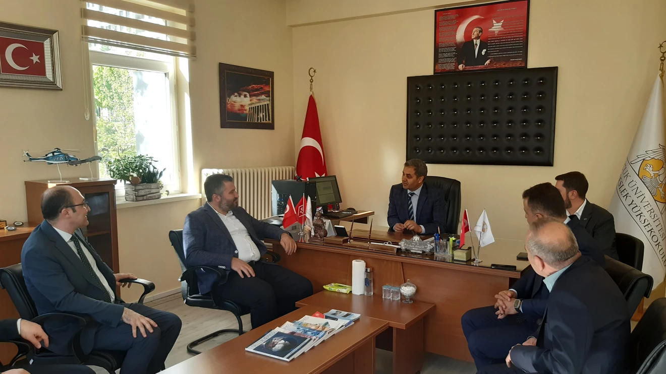 Bakan Yardımcısı İnan, Selçuk Üniversitesi Huğlu MYO’yu ziyaret etti